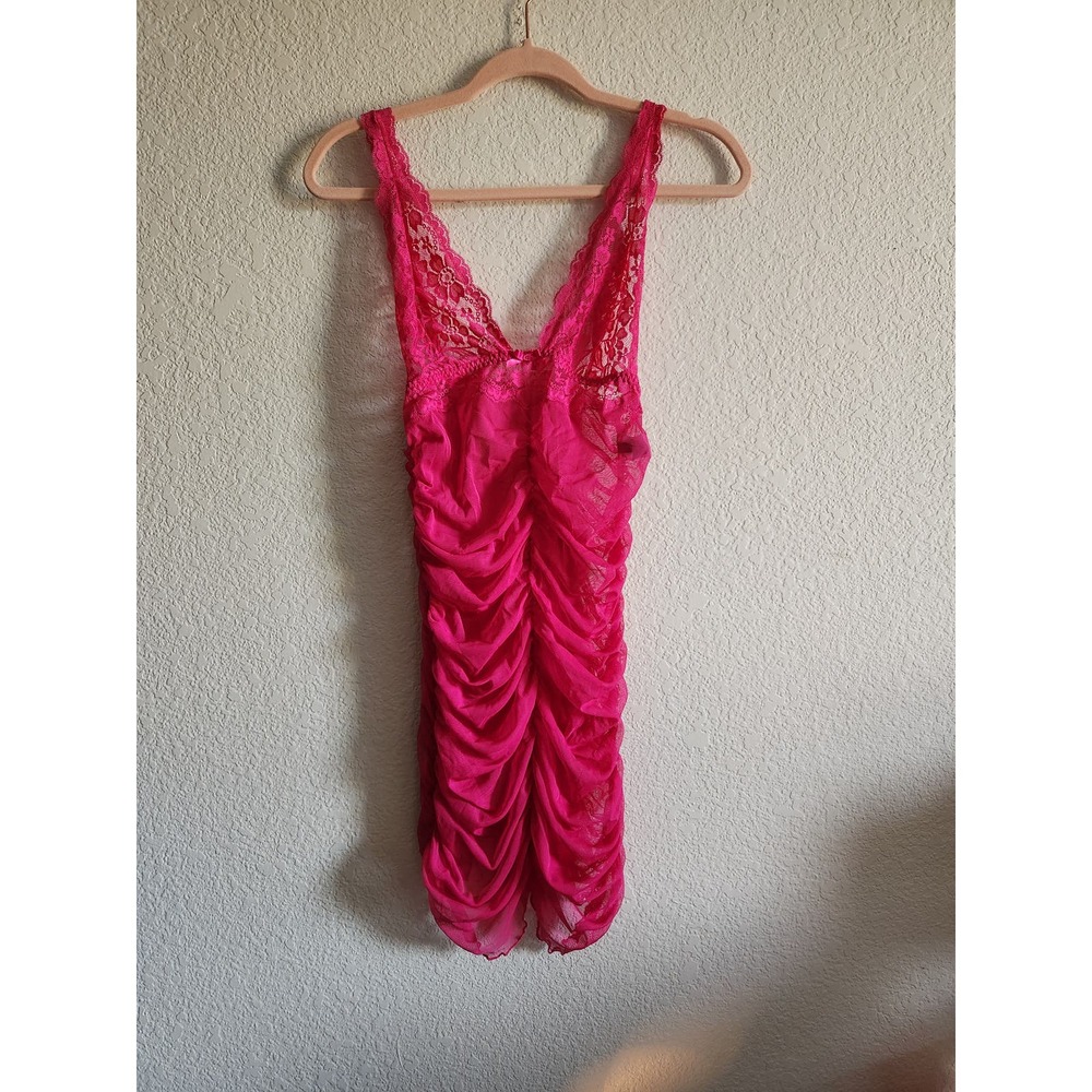 Adore Me Lace Body-Con Lingerie Dress L